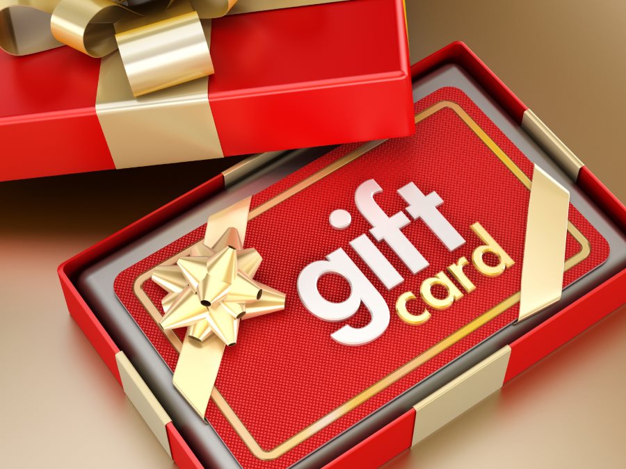 BE SURE TO PROTECT YOUR GIFT CARDS