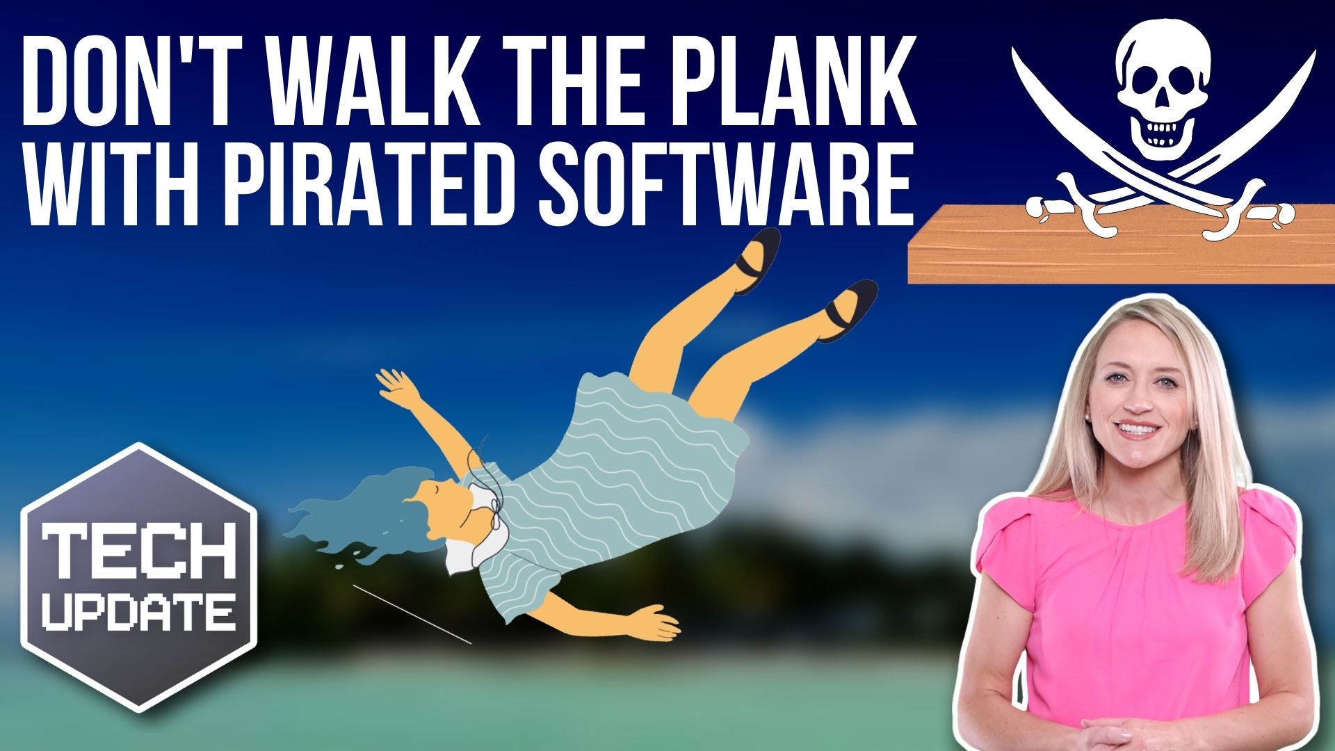 Don’t walk the plank with pirated software￼