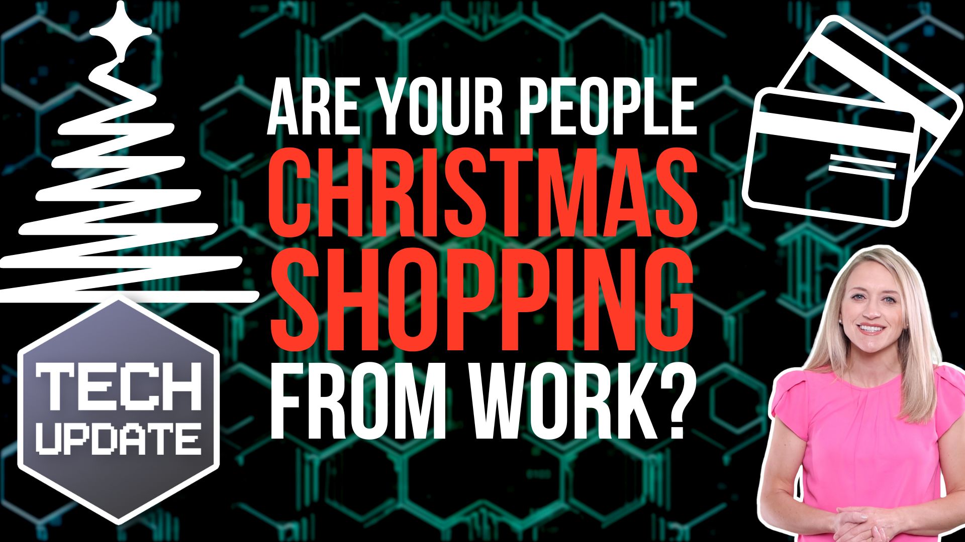 Are your people Christmas shopping from work?